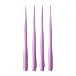 ester & erik -kynttilä, 4-pakkaus lakattu, Crocus delight 07, 32 cm