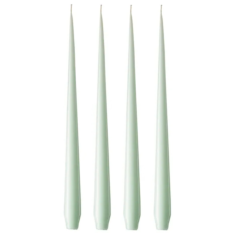 ester & erik -kynttilä, 4-pakkaus lakattu, Water mint 03-0, 32 cm