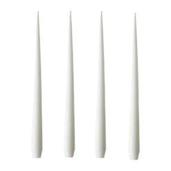 ester & erik -kynttilä, 4-pakkaus matta, pure white, 32 cm
