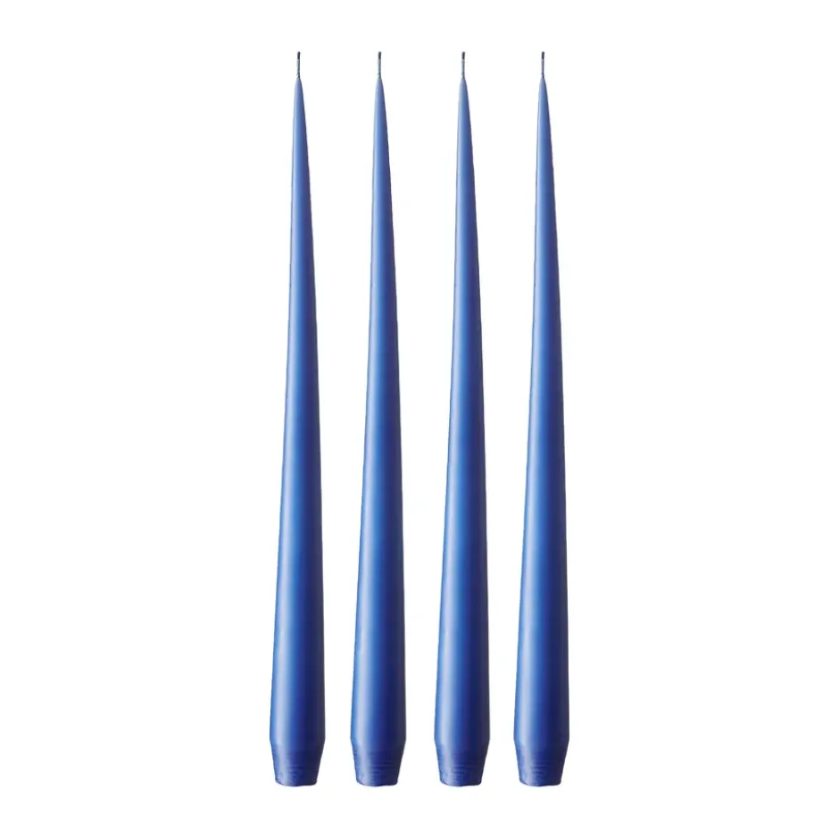 ester & erik -kynttilä, 4-pakkaus matta, Cornflower 48, 42 cm