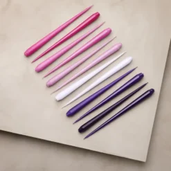 ester & erik -kynttilä, 4-pakkaus matta, Airy violet 12, 32 cm