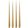 ester & erik -kynttilä, 4-pakkaus matta, beige 14/2, 32 cm