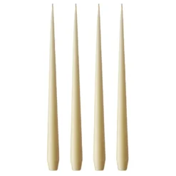 ester & erik -kynttilä, 4-pakkaus matta, Pale ginger 14, 42 cm