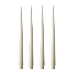 ester & erik -kynttilä, 4-pakkaus matta, ivory, 32 cm