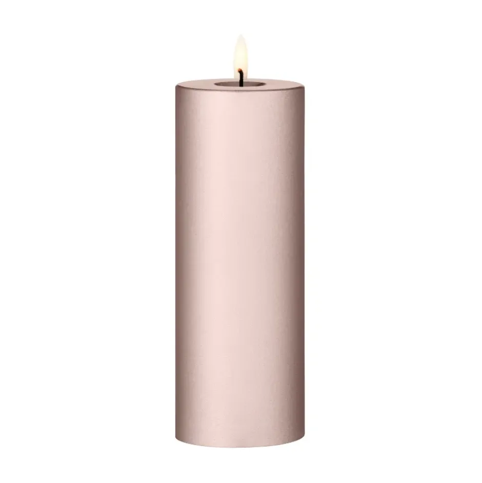 ester & erik LED-pöytäkynttilä, 94 Champagne Metallic, 20 cm
