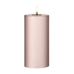 ester & erik LED-pöytäkynttilä, 94 Champagne Metallic, 15 cm