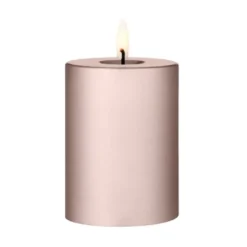 ester & erik LED-pöytäkynttilä, 94 Champagne Metallic, 10 cm