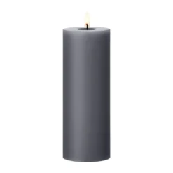 ester & erik LED-pöytäkynttilä, 74 Dark Slate, 20 cm