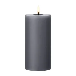 ester & erik LED-pöytäkynttilä, 74 Dark Slate, 15 cm