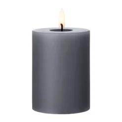 ester & erik LED-pöytäkynttilä, 74 Dark Slate, 10 cm