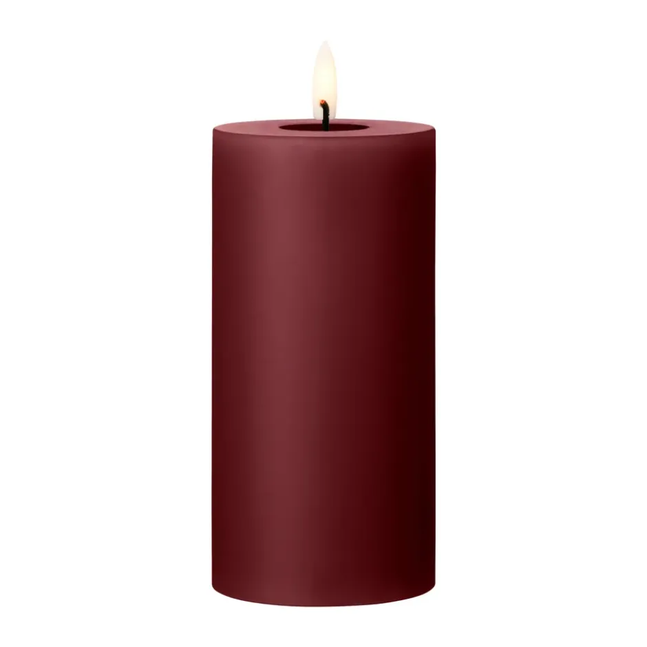 ester & erik LED-pöytäkynttilä, 44/2 Deep Wine, 15 cm