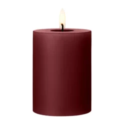 ester & erik LED-pöytäkynttilä, 44/2 Deep Wine, 10 cm