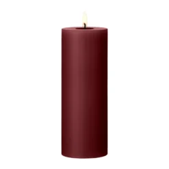 ester & erik LED-pöytäkynttilä, 44/2 Deep Wine, 20 cm