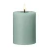 ester & erik LED-pöytäkynttilä, 67 Jade stone, 10 cm