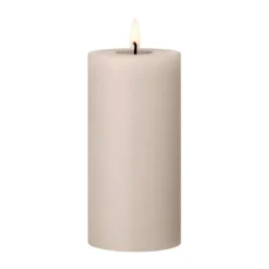 ester & erik LED-pöytäkynttilä, 22 Linen Grey, 15 cm