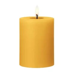 ester & erik LED-pöytäkynttilä, 85 Mango, 10 cm
