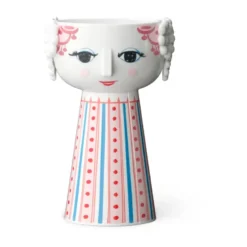 Eva kynttilänjalka 14 cm, Punainen