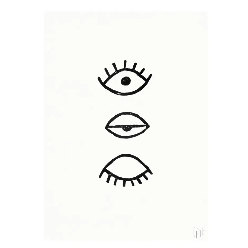 Eye Eye juliste, 50x70 cm