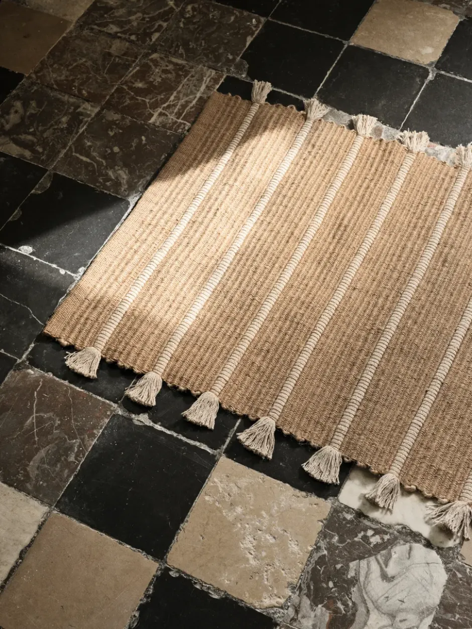 Ezra matto 70x140 cm, Natural-off white
