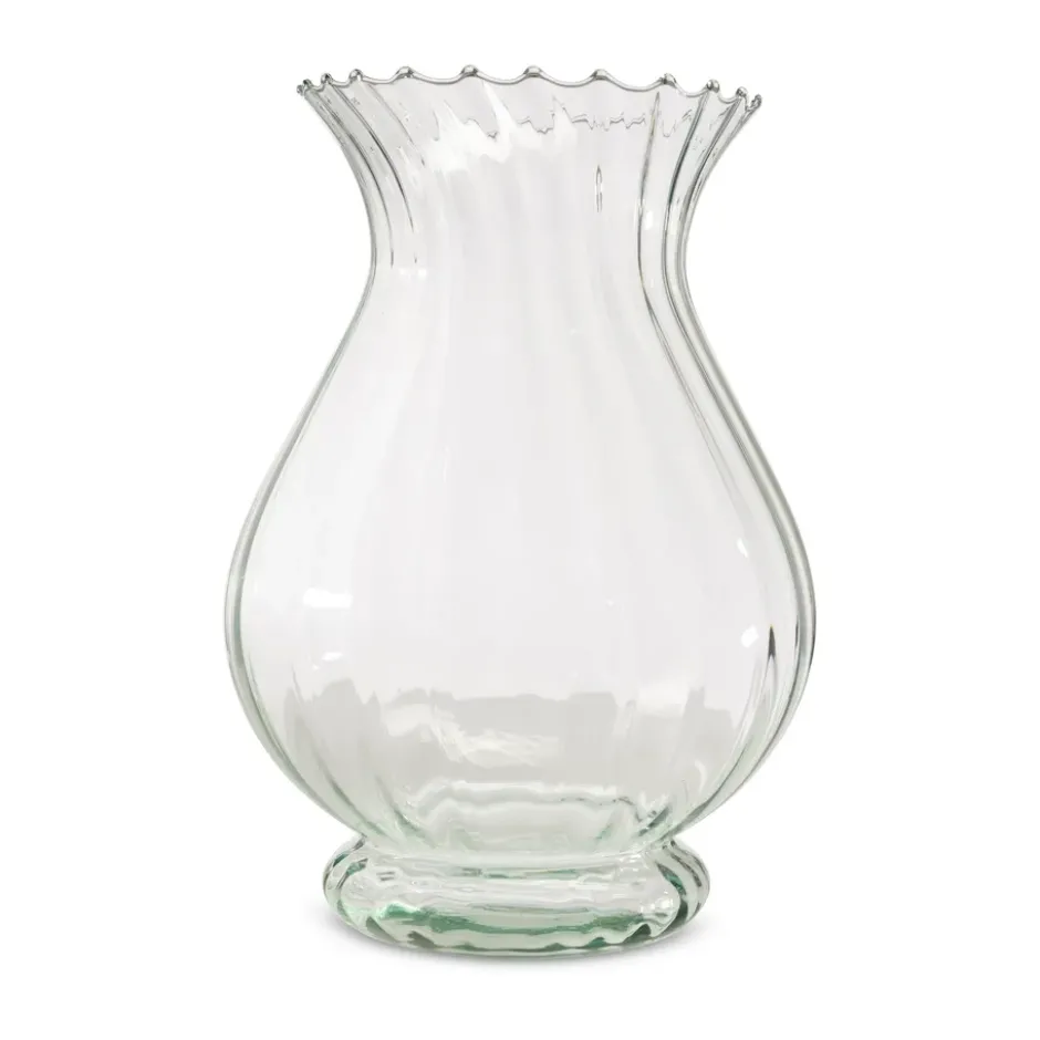 Falla recycled maljakko 35 cm, Kirkas