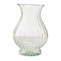 Falla recycled maljakko 25 cm, Kirkas