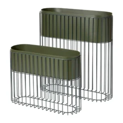Fenja kukkalaatikko setti, Green