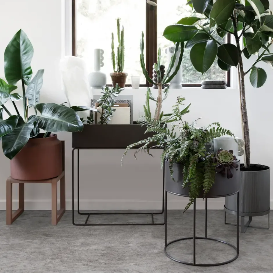 ferm LIVING istutuslaatikko Plant box, musta