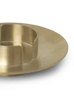 Ferm Living kynttilänpidike, brass