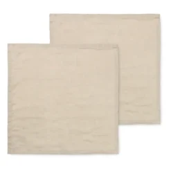 Ferm Living linnelautasliinat 2-pack, Natural