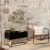 Ferm Living plant box large, Black