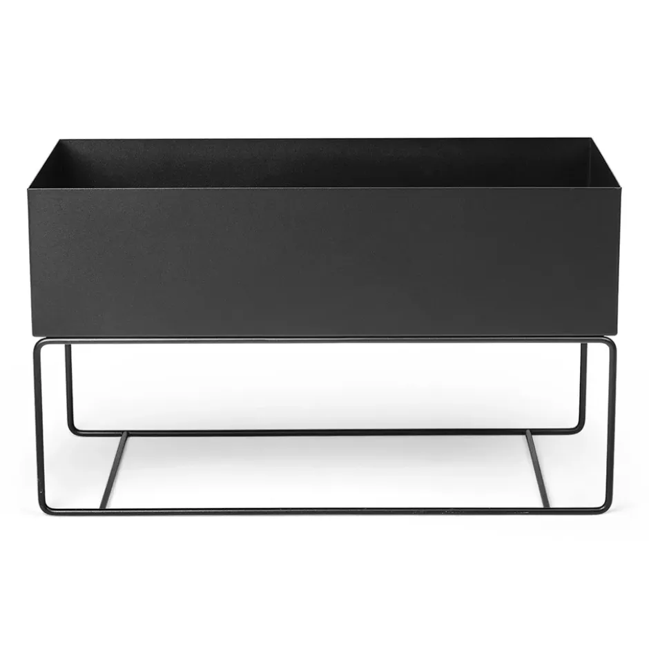 Ferm Living plant box large, Black