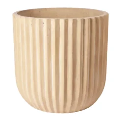 Fiber ruukku Ø50 cm, Antique beige