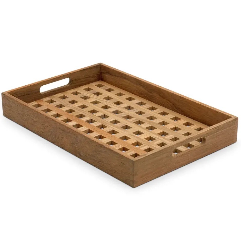 Fionia tarjotin 36x52 cm, Tiikki