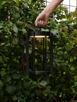 Firefly Lanterna kannettava LED-lamppu, Black Aluminium