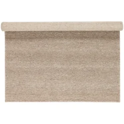 Flock villamatto beige, 200x300 cm