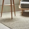 Flock villamatto beige, 170x240 cm