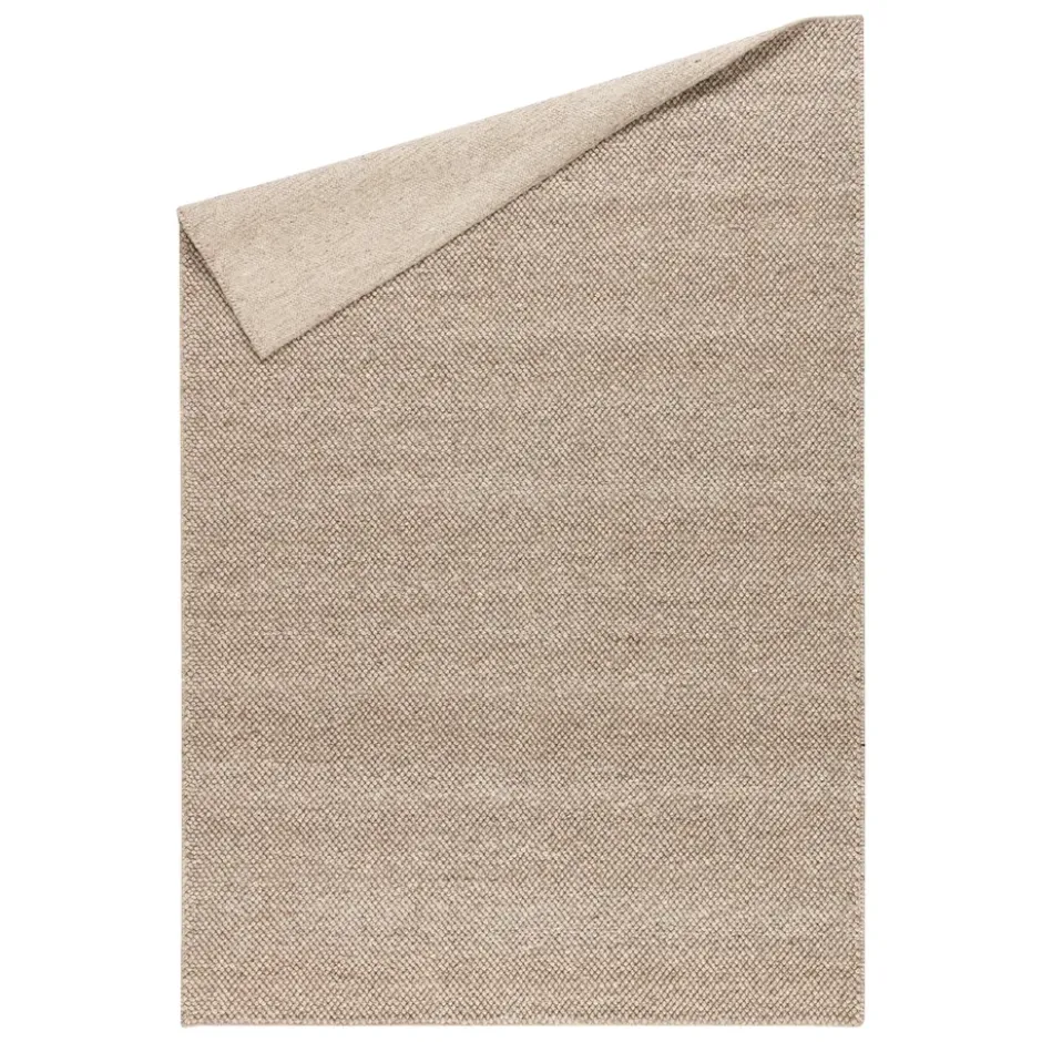 Flock villamatto beige, 170x240 cm