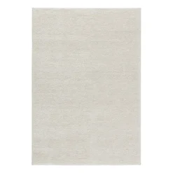 Flock villamatto luonnonvalkoinen, 170x240 cm
