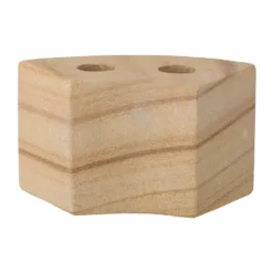 Florida kynttilänjalka 14,5x8x7,5 cm, Natural sandstone