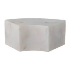 Florida kynttilänjalka 14,5x6x7,5 cm, White marble