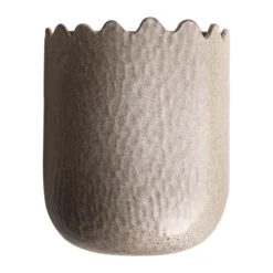 Flowery seinäruukku 24 cm, Beige