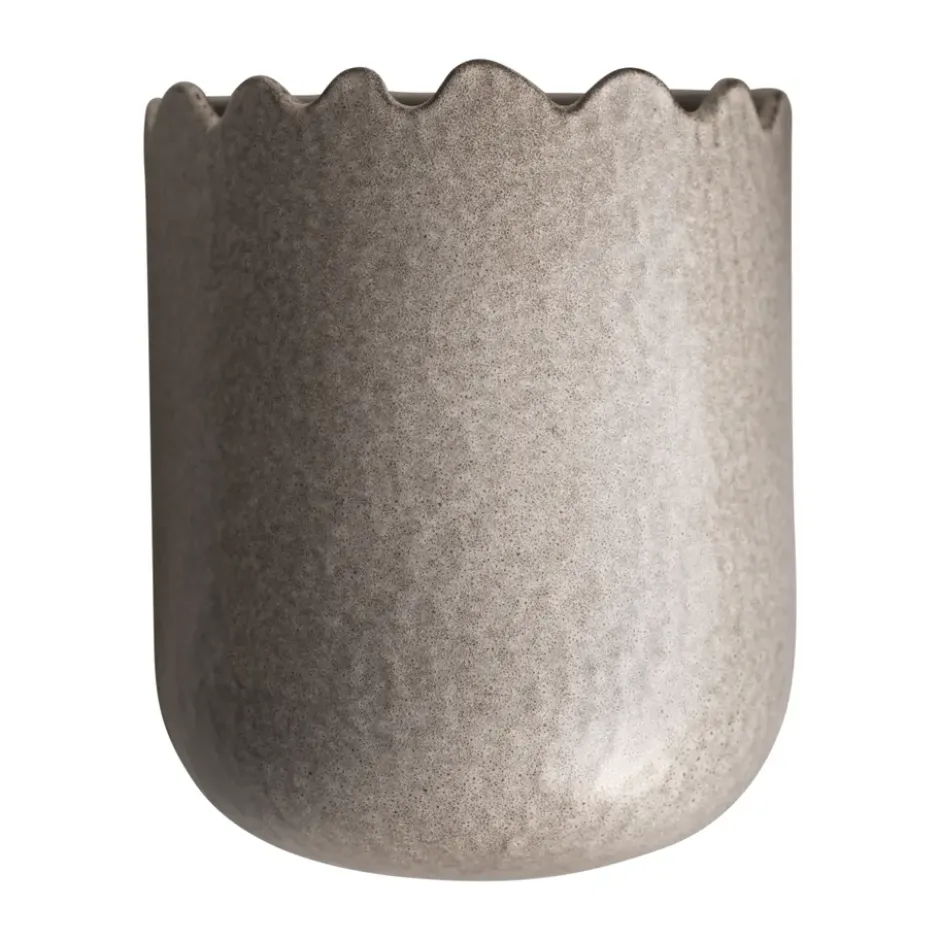 Flowery seinäruukku 19 cm, Beige