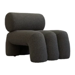 Foku Chair loungenojatuoli, Deep taupe