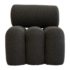 Foku Chair loungenojatuoli, Deep taupe