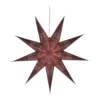 Folk adventtitähti, Burgundy, Ø45 cm