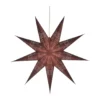 Folk adventtitähti, Burgundy, Ø60 cm