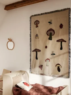 Forest tapestry huopa 120x170 cm, Sand