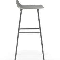 Form baarituoli kromatut jalat 75 cm, Harmaa