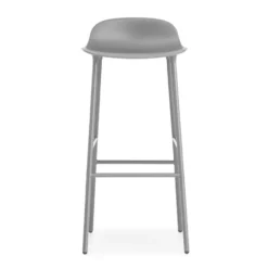 Form baarituoli metallijalat 75 cm, harmaa