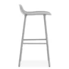 Form Chair baarijakkara metallijalat, harmaa